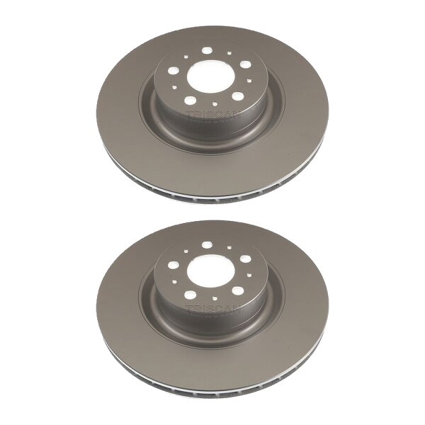 2 Brake Discs vented Ø 355 mm TRISCAN Brake-Expertise for TESLA MODEL