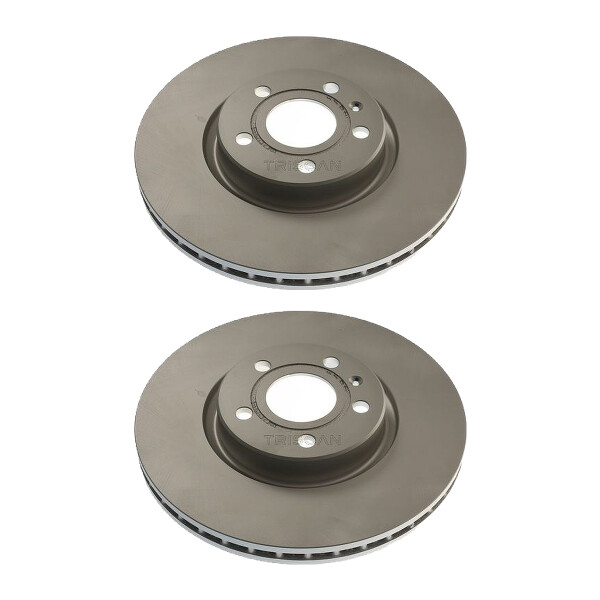 2 Brake Discs vented Ø 312 mm TRISCAN Brake-Expertise for MG HS