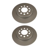 2 Bremsscheiben voll Ø 255 mm TRISCAN...