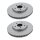2 Brake Discs vented Ø 321 mm TRISCAN for e.g. OPEL INSIGNIA
