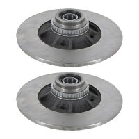 2 Brake Discs full Ø 238 mm TRISCAN...
