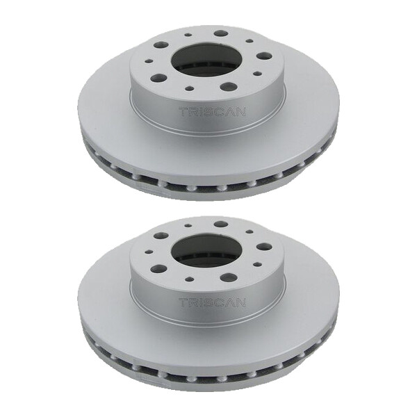 2 Bremsscheiben belüftet Ø 300 mm TRISCAN für u.a. PEUGEOT BOXER