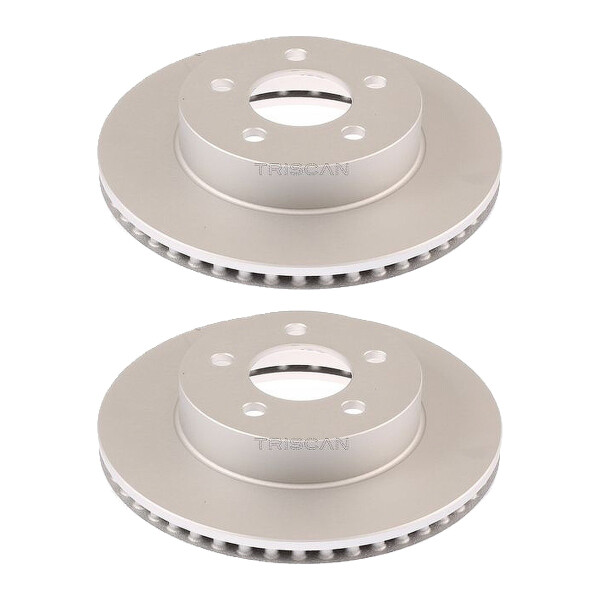 2 Brake Discs vented Ø 288 mm TRISCAN Brake-Expertise for JEEP CHEROKEE