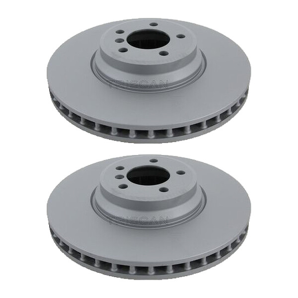 2 Bremsscheiben belüftet Ø 281 mm TRISCAN für u.a. CHRYSLER VOYAGER