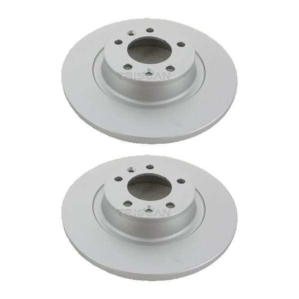 2 Bremsscheiben voll Ø 290 mm TRISCAN passend für u.a. CITROËN JUMPY