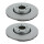 2 Brake Discs vented Ø 304 mm TRISCAN suitable for e.g. CITROËN C5