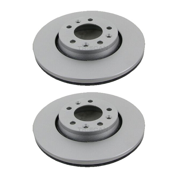 2 Bremsscheiben belüftet Ø 280 mm TRISCAN für u.a. CITROËN JUMPY