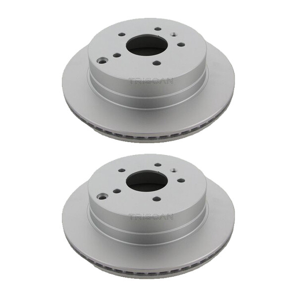 2 Brake Discs vented Ø 303 mm TRISCAN suitable for e.g. OPEL ANTARA