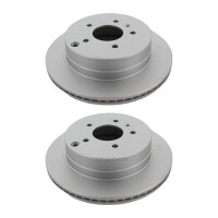 2 Brake Discs vented Ø 303 mm TRISCAN suitable for...