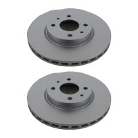 2 Brake Discs vented Ø 257 mm TRISCAN for e.g....