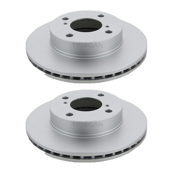 2 Bremsscheiben belüftet Ø 231 mm TRISCAN passend für u.a. NISSAN PIXO