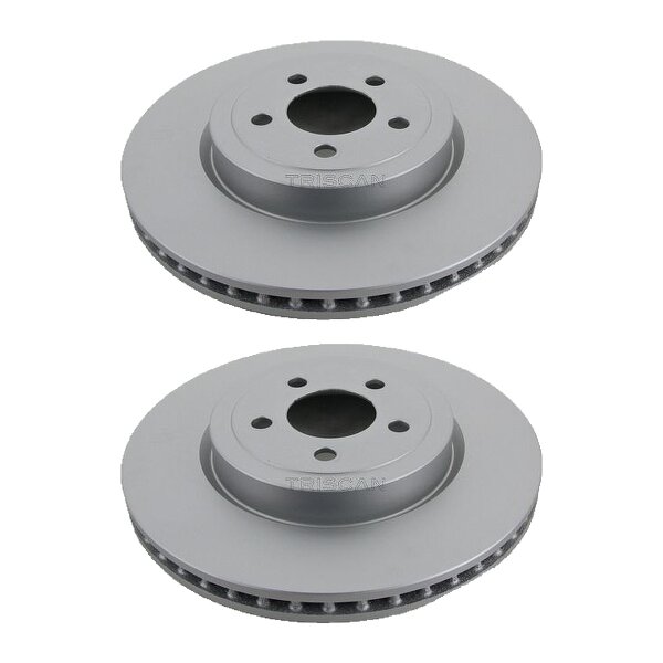 2 Bremsscheiben belüftet Ø 345 mm TRISCAN für u.a. CHRYSLER 300C