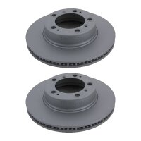 2 Brake Discs vented Ø 298 mm TRISCAN suitable for...