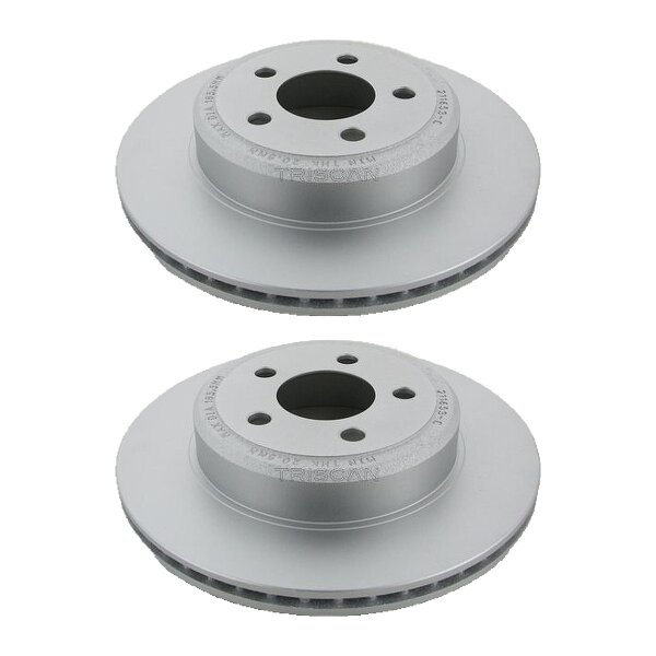 2 Brake Discs vented Ø 320 mm TRISCAN for CHRYSLER 300C and others