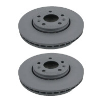 2 Brake Discs vented Ø 296 mm TRISCAN for e.g....