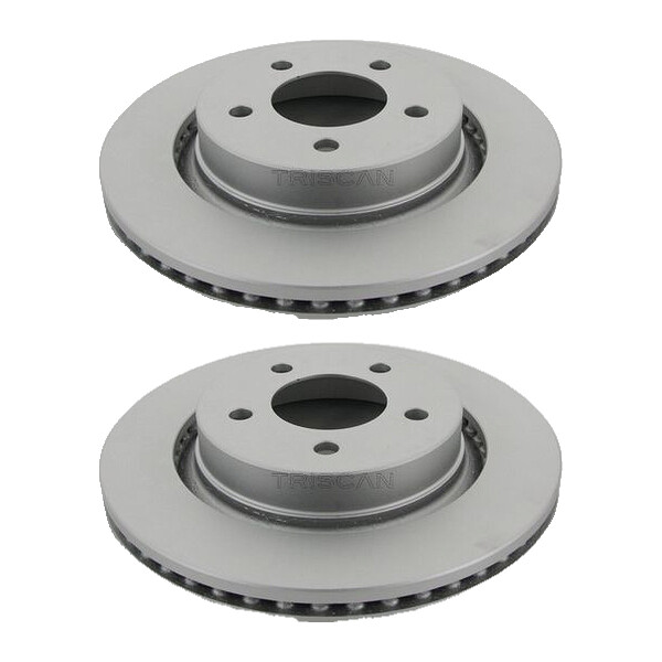 2 Brake Discs vented Ø 297 mm TRISCAN Brake-Expertise for CHRYSLER 300M
