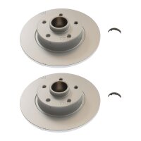 2 Bremsscheiben voll Ø 280 mm TRISCAN passend...