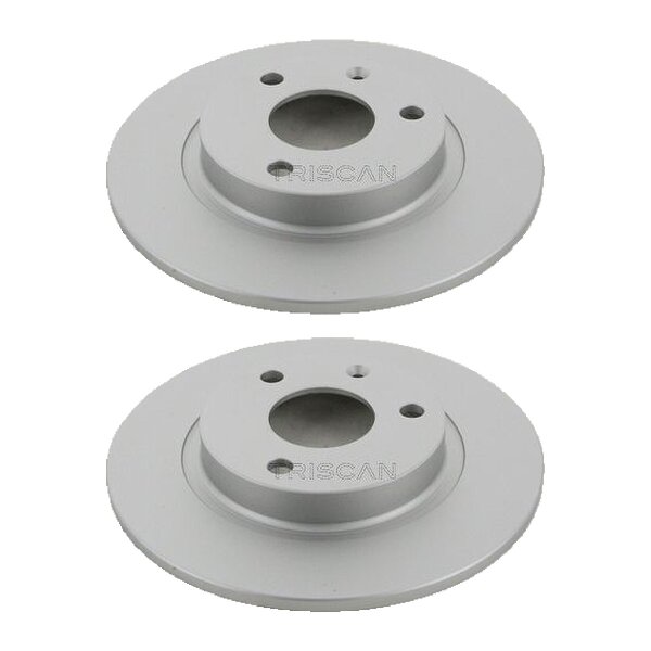 2 Bremsscheiben voll Ø 238 mm TRISCAN Bremsen-Expertise für u.a. CITROËN SAXO