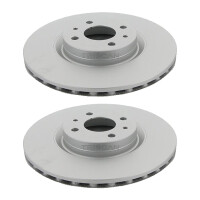 2 Brake Discs vented Ø 284 mm TRISCAN suitable for...