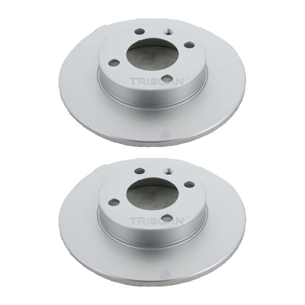 2 Bremsscheiben voll Ø 239 mm TRISCAN Bremsen-Expertise für u.a. VW POLO
