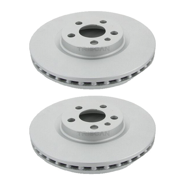 2 Bremsscheiben belüftet Ø 281 mm TRISCAN für u.a. CITROËN EVASION