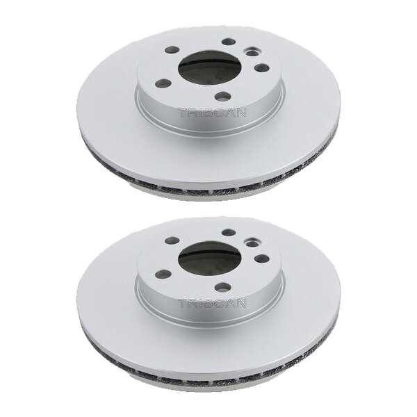 2 Brake Discs vented Ø 288 mm TRISCAN suitable for e.g. VW SHARAN
