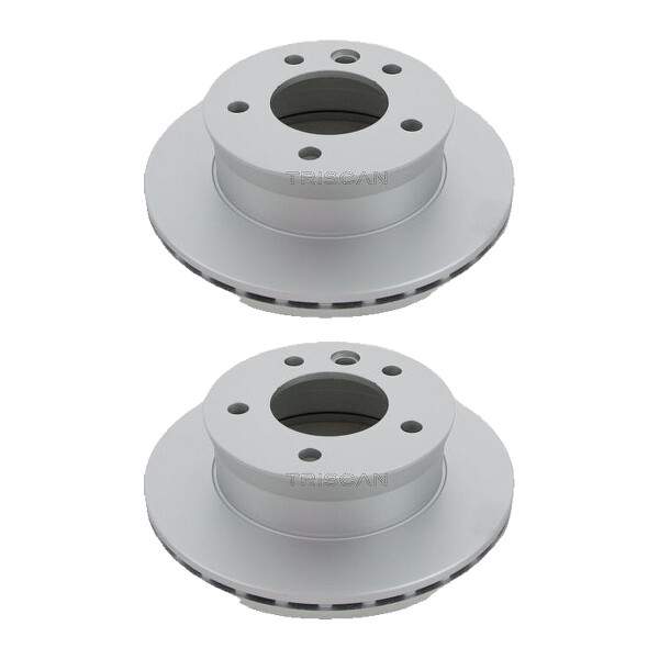 2 Bremsscheiben belüftet Ø 276 mm TRISCAN für u.a. MERCEDES-BENZ SPRINTER