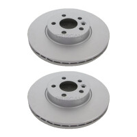 2 Brake Discs vented Ø 313.5 mm TRISCAN suitable...