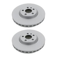 2 Brake Discs vented Ø 285 mm TRISCAN suitable for...