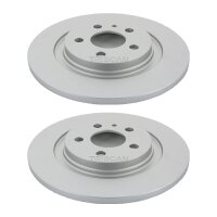 2 Bremsscheiben voll Ø 272 mm TRISCAN...