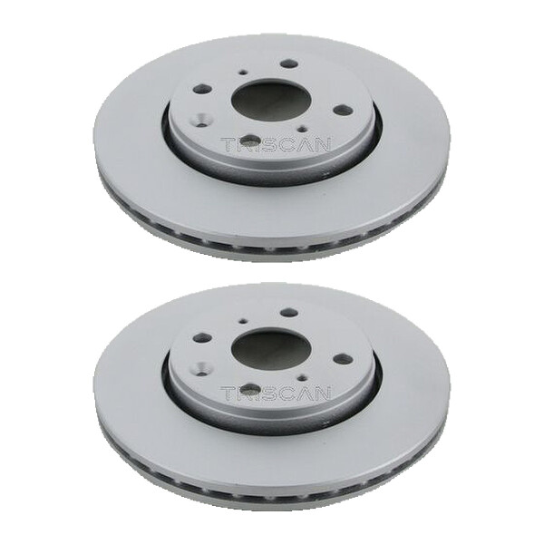 2 Bremsscheiben belüftet Ø 247 mm TRISCAN passend für u.a. TOYOTA AYGO
