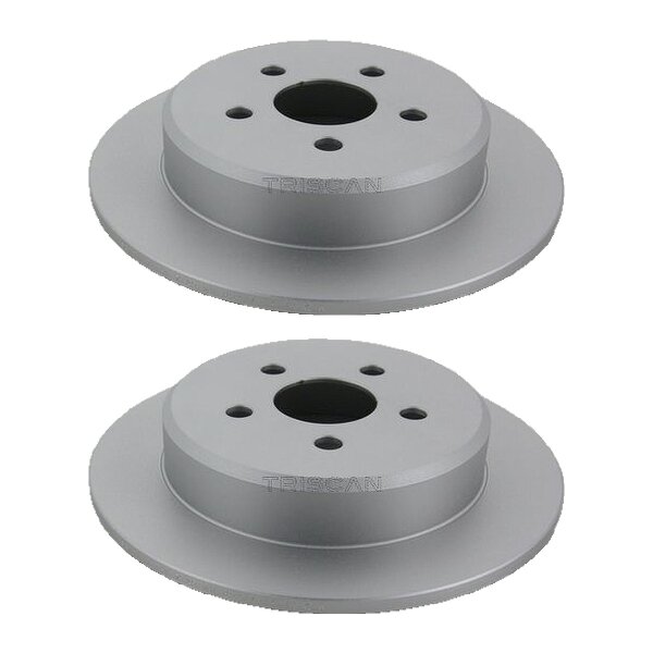 2 Bremsscheiben voll Ø 270 mm TRISCAN Bremsen-Expertise für u.a. CHRYSLER PT