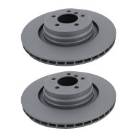 2 Brake Discs vented Ø 370 mm TRISCAN...