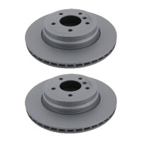 2 Brake Discs vented Ø 324 mm TRISCAN for BMW 3...