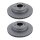 2 Brake Discs vented Ø 324 mm TRISCAN for BMW 3 Series and others
