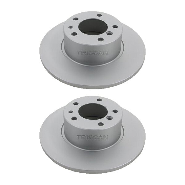 2 Brake Discs full Ø 302 mm TRISCAN Brake-Expertise for e.g. BMW 5 Series