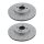 2 Brake Discs vented Ø 294 mm TRISCAN Brake-Expertise for MINI and others