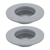 2 Bremsscheiben voll Ø 290 mm TRISCAN...