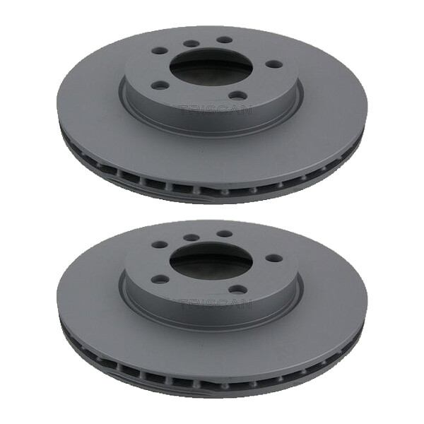 2 Brake Discs vented Ø 294 mm TRISCAN for e.g. MINI COUNTRYMAN