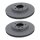 2 Brake Discs vented Ø 307 mm TRISCAN for e.g. MINI COUNTRYMAN