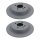 2 Bremsscheiben voll Ø 280 mm TRISCAN Bremsen-Expertise für u.a. MINI