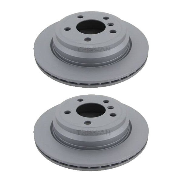 2 Brake Discs vented Ø 300 mm TRISCAN for BMW 3 Series and others