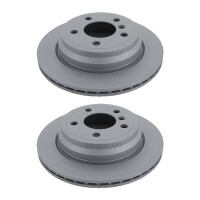 2 Brake Discs vented Ø 300 mm TRISCAN for BMW 3...