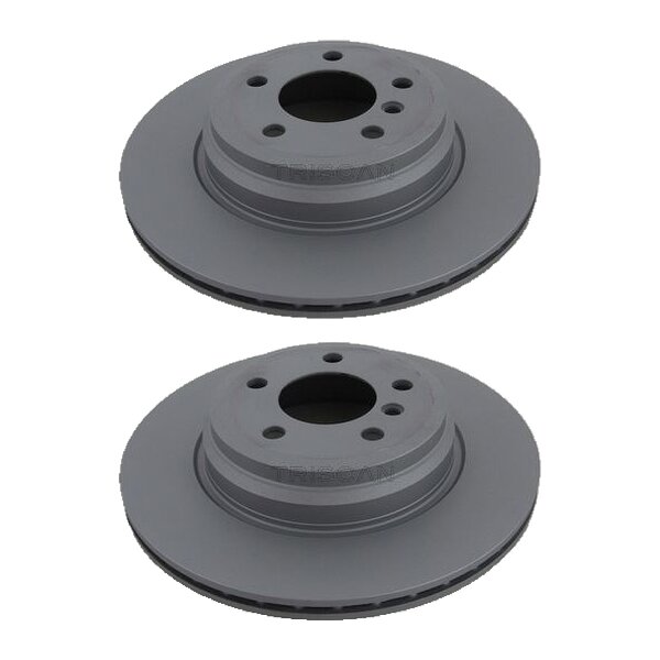 2 Brake Discs vented Ø 330 mm TRISCAN for BMW 3 Series and others