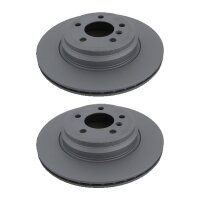 2 Brake Discs vented Ø 330 mm TRISCAN for BMW 3...