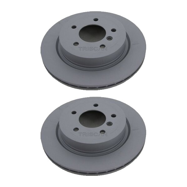 2 Brake Discs vented Ø 300 mm TRISCAN Brake-Expertise for BMW Z4