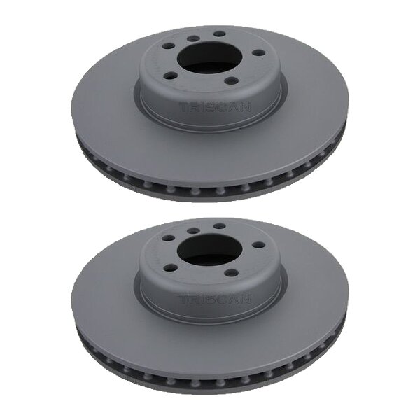 2 Bremsscheiben belüftet Ø 340 mm TRISCAN Bremsen-Expertise für u.a. BMW 1er