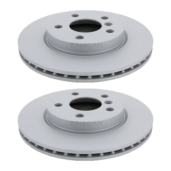2 Bremsscheiben belüftet Ø 280 mm TRISCAN Bremsen-Expertise für u.a. MINI