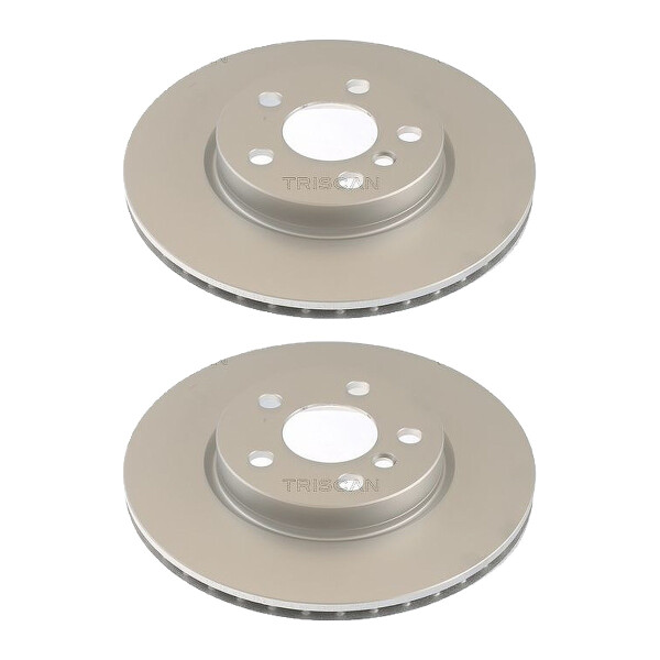2 Brake Discs vented Ø 294 mm TRISCAN Brake-Expertise for MINI and others