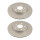 2 Brake Discs vented Ø 294 mm TRISCAN Brake-Expertise for MINI and others